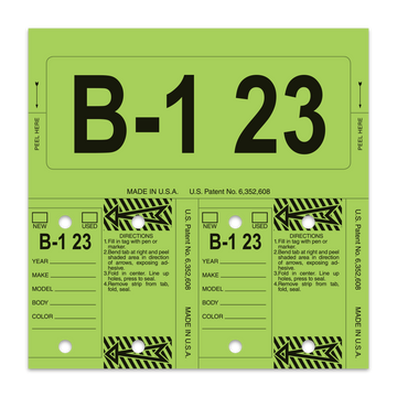 ConsecuTag Control Tag Lime